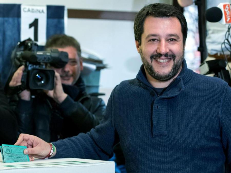 Matteo Salvini. (AFP PHOTO / Piero CRUCIATTI)