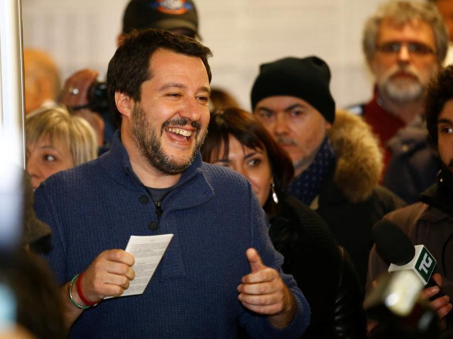 Matteo Salvini. (REUTERS/Stefano Rellandini)