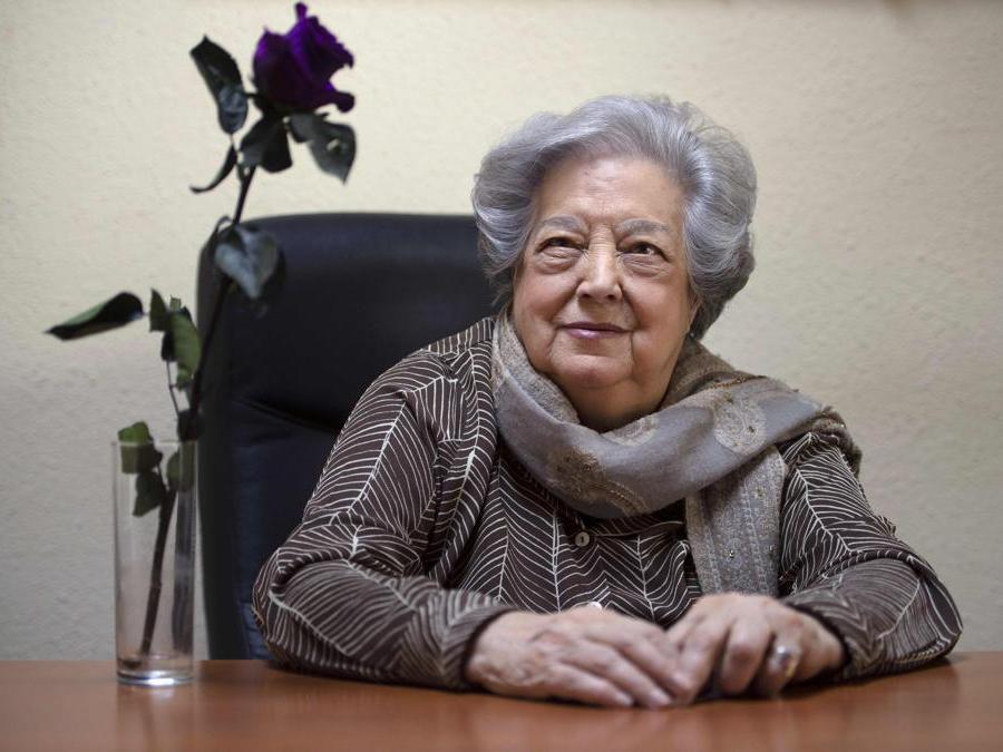 L’attivista femminista Ana Maria Perez del Campo Noriega, Madrid (Afp)