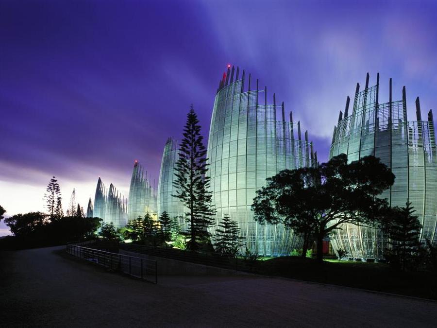Tjibaou Cultural Centre, Nuova Caledonia. (Olycom)