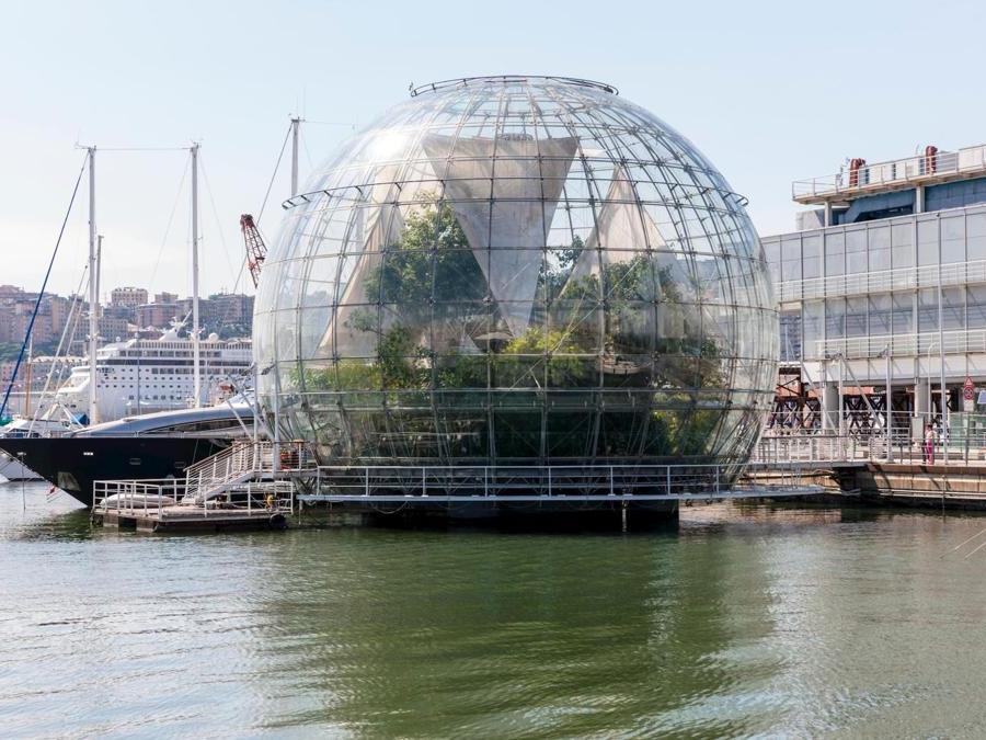 La Biosfera, Porto antico di Genova. (Marka)