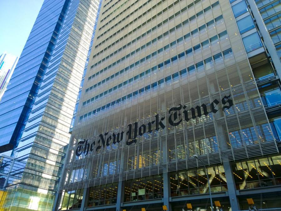 Sede del New York Times, New York. (Marka)