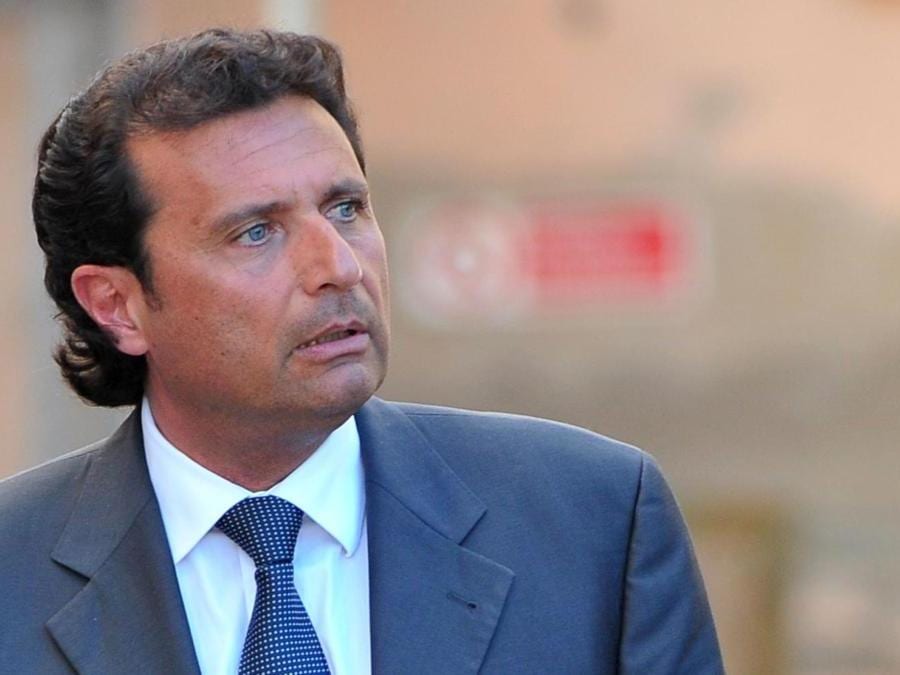Il comandante della Costa Concordia Francesco Schettino (AFP PHOTO / Tiziana FABI)