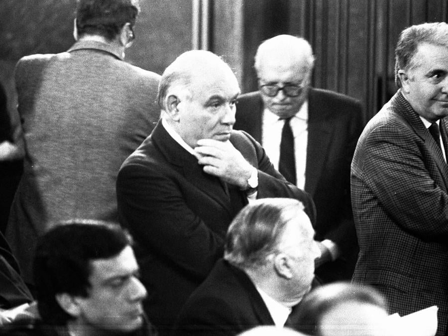 Milano, in tribunale (Fotogramma)