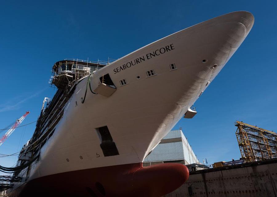 Navi crociera, Seabourn Encore (www.fincantieri.com/it/)