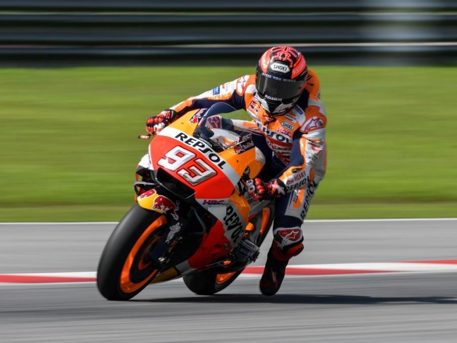 Marc Marquez, Repsol Honda  / AFP PHOTO / Mohd RASFAN