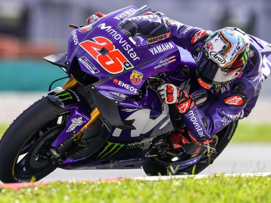 Maverick Vinales, Movistar Yamaha / AFP PHOTO / Mohd RASFAN