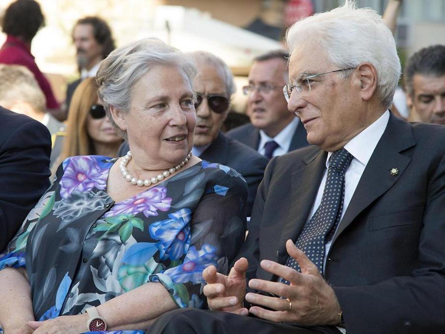  Sergio Mattarella con Rita Borsellino (Ansa/ Ufficio Stampa/Quirinale/Paolo GiandottI)
