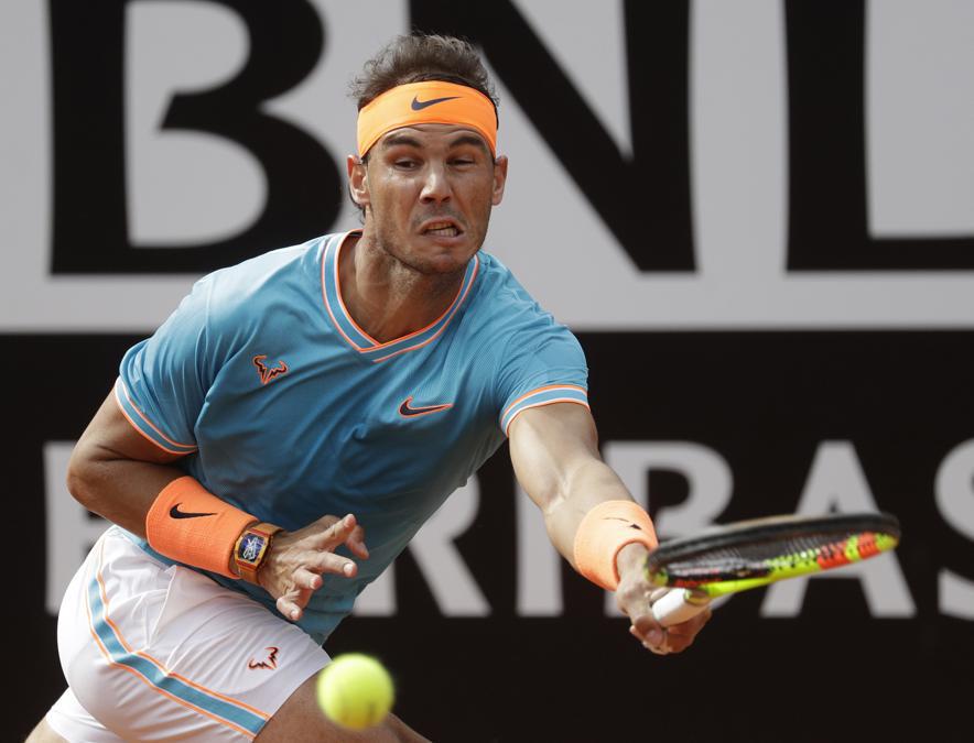 Rafael Nadal.(AP Photo/Gregorio Borgia)