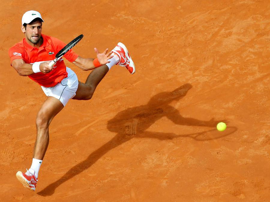 Novak Djokovic.  (Photo by Tiziana FABI / AFP)