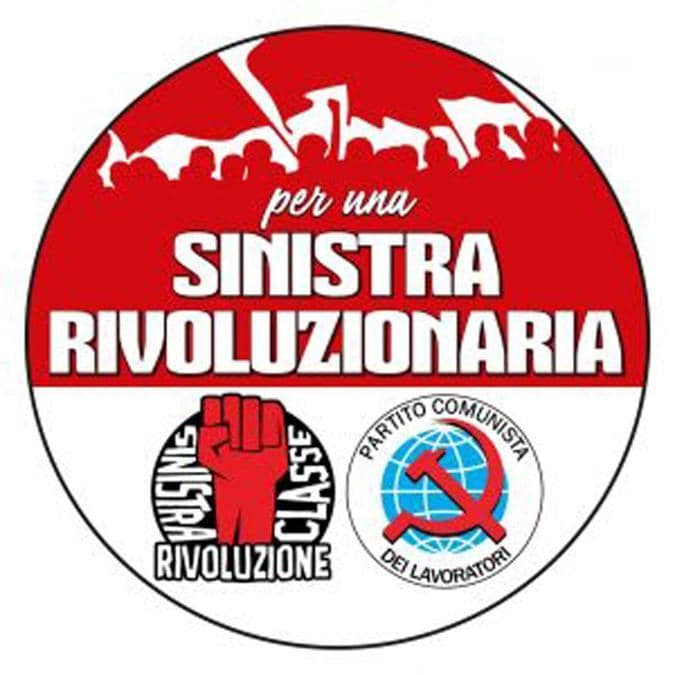 Depositato il simbolo della lista "Per una Sinistra Rivoluzionaria. ANSA/UFFICIO STAMPA SINISTRA 