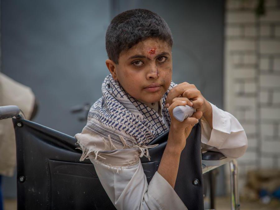 Khaled, Yemen. Credit: Mohammed Awadh / Save the Children