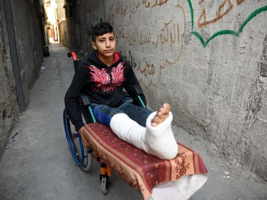 Rami, Gaza. Credit: Saman Saidi/ Save the Children