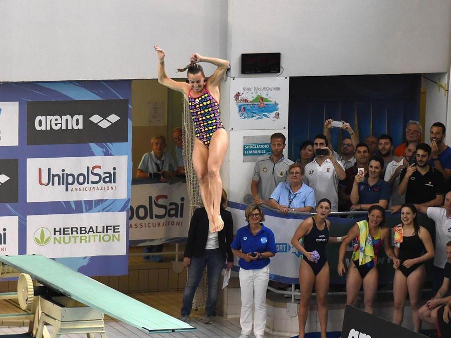 13 maggio 2017, Tania Cagnotto alla sua ultima gara della carriera - Campionati assoluti italiani di tuffi di Torino (Italy Photo Press)