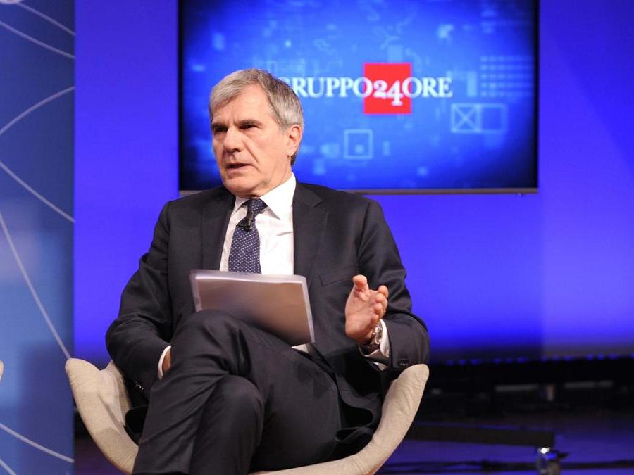 Nella foto : Massimo Miani presidente ordine dei commercialisti. (IPP/Di Mauro)