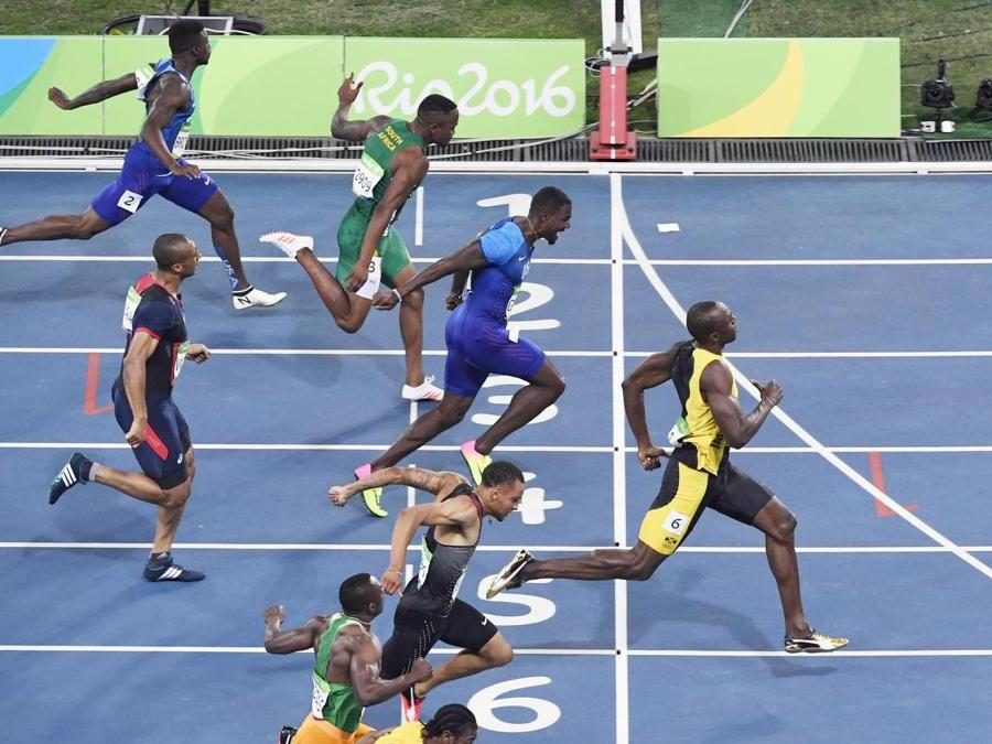 2016. Terzo oro olimpico consecutivo, a Rio 2016, nei 100 metri, nelle ultime tre edizioni dei Giochi olimpici. (AFP)