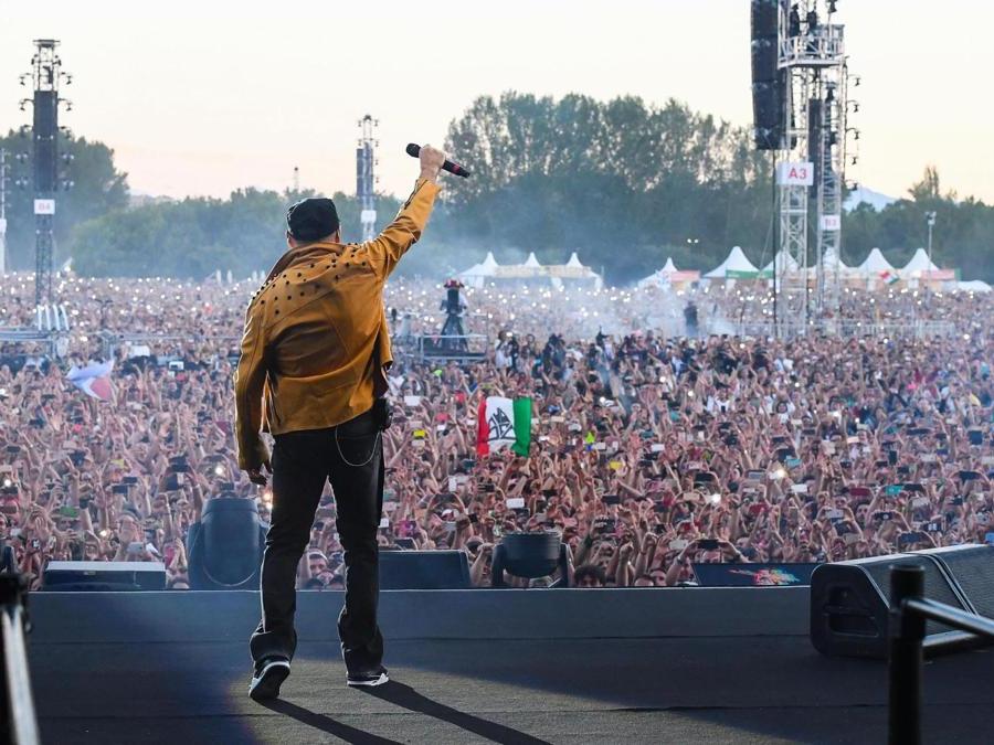 Vasco Rossi - Modena Park Live 2017 (Ansa)