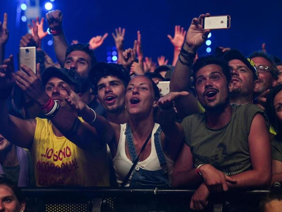 Vasco Rossi - Modena Park Live 2017 (Ansa)
