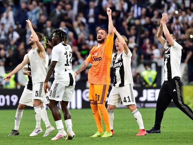 Juventus, la festa per l’ottavo scudetto consecutivo