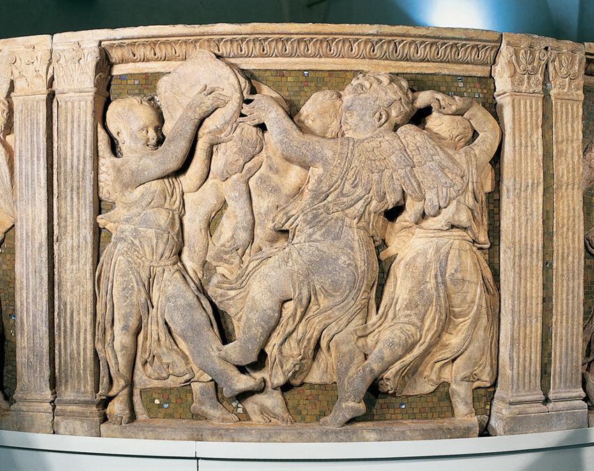 Donatello e collaboratori, formella del pulpito esterno (foto di Ivan D’Ali)