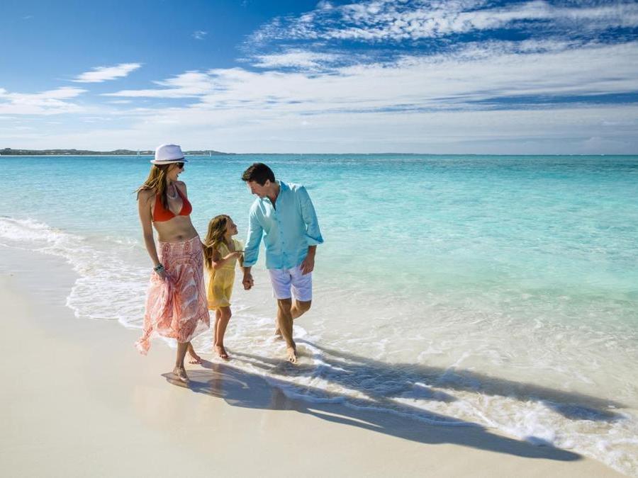 La spiaggia del Beach Turks e Caicos