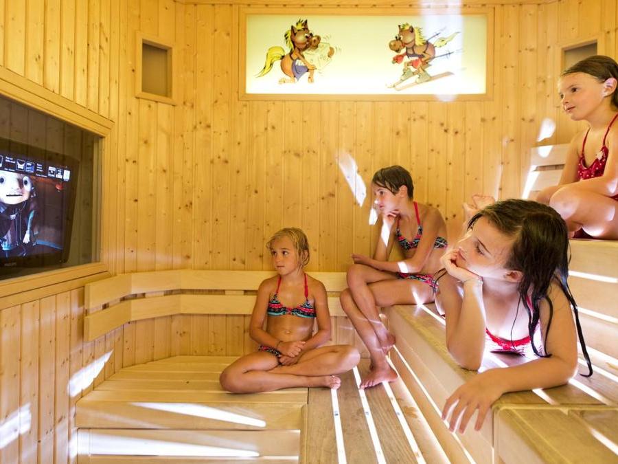 Sonnwies, sauna con mini cinema interno
