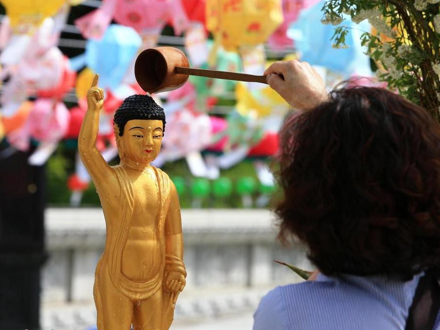 Tempio di Sokcho, Corea del Sud (EPA/YONHAP)