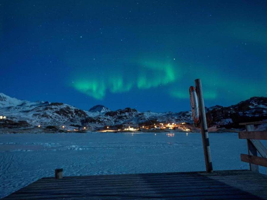 Luci del Nord, l'aurora boreale colora