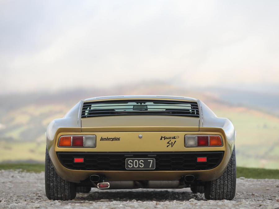 1971_Lamborghini_Miura_P400_SV_Speciale copyright and courtesy of Gooding & Company. Photos by Mathieu Heurtault.