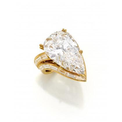 II Ponte. Anello in oro con diamante, stima 700.000-1.200.000 €, venduto a 1.187.500 €, Courtesy Il Ponte 