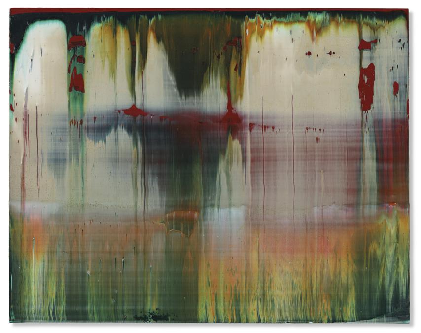 Gerhard Richter (né en 1932) «Fuji»1996 Venduto a 428.400 euro. Stima (300-500.000 euro) (Fonte:  Christie's)  