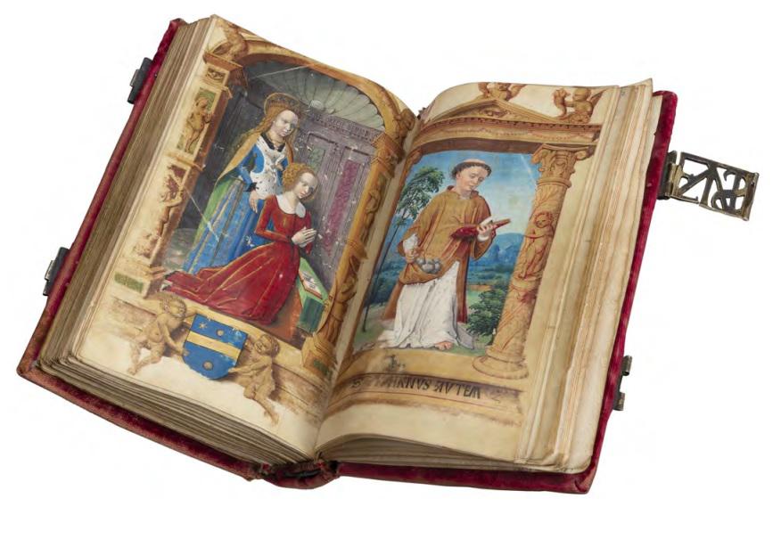 «Libro d' Ore Le Saunier» (Lione 1490-1500). Da Les Enluminures