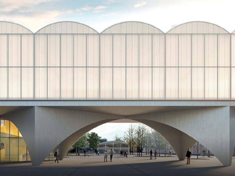 Il disegno per la nuova biblioteca che sorgerà a Lorenteggio, immaginato da un raggruppamento guidato da Urtzi Grau Magaña, prevede un edificio sostenibile e polifunzionale. Gli archi della struttura a campata sono pensati per funzionare come infrastruttura urbana, aprendosi sull'area pubblica antistante