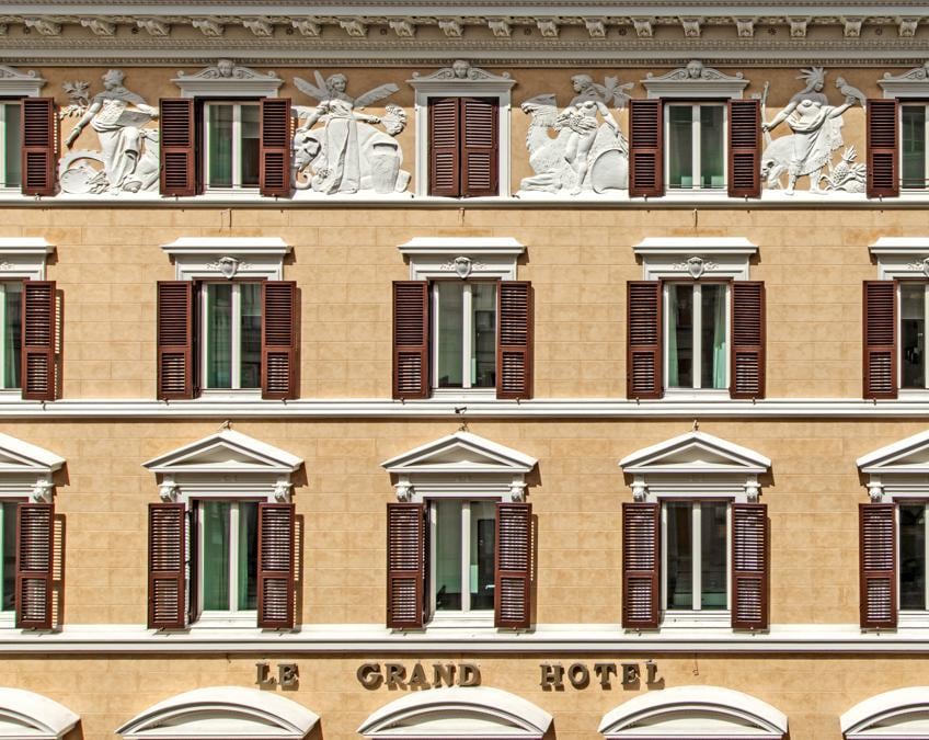 St Regis Roma. Hotel Façade