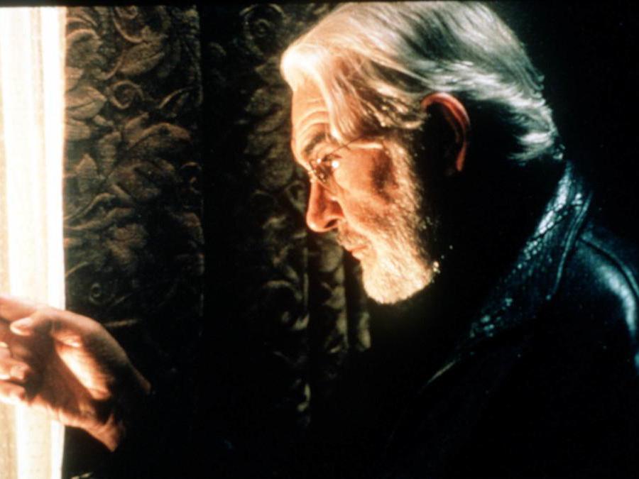 Sean Connery, una scena di " Scoprendo Forrester " , il film diretto da Gus Van Sant TRISTAR FILMS ITALIA / ANSA / PAL
