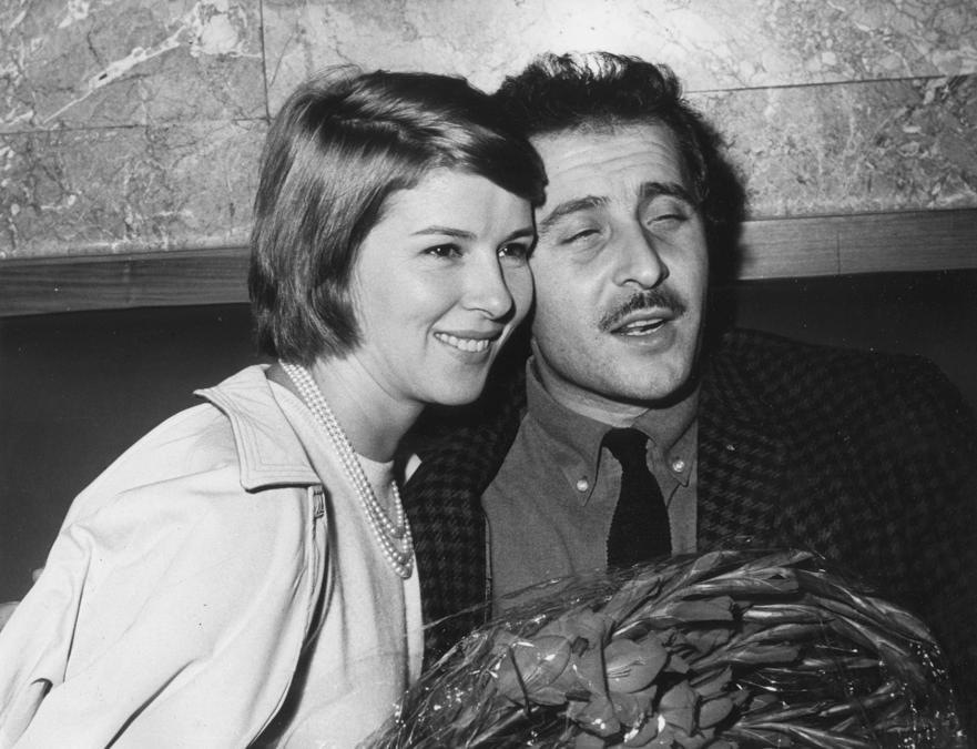 Delia Scala e Domenico Modugno (ITALY'S NEWS PHOTOS/Fotogramma) 