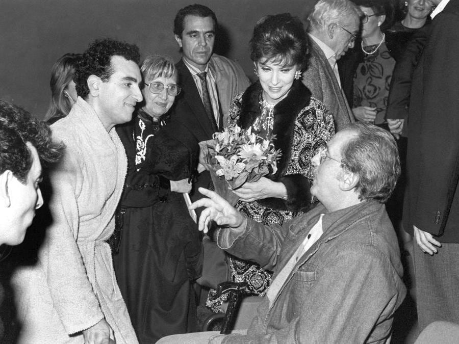 Pupella maggio, Gina  ollobrigida, Domenico Modugno  (PHOTOMAGIA/Fotogramma) 