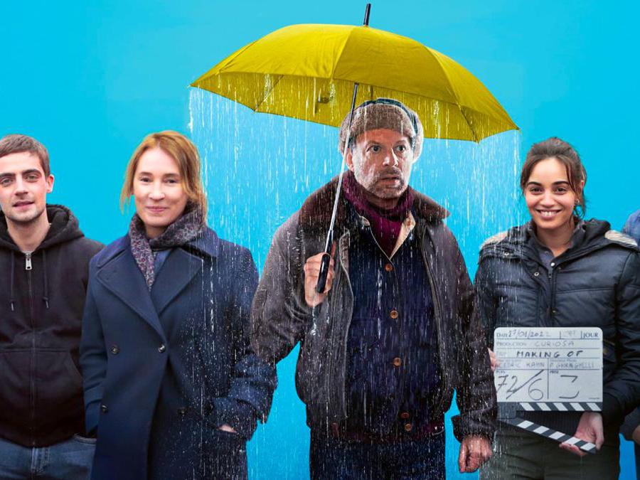 Una scena da “Making Of”