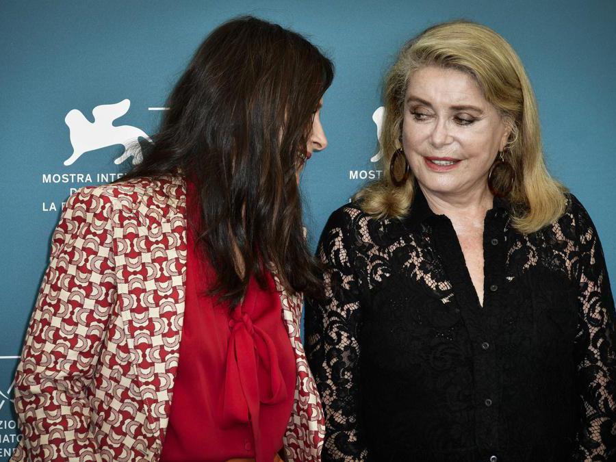 Juliette Binoche e Catherine Deneuve La Verite The Truth Foto IPP/ Daniele Cifala'