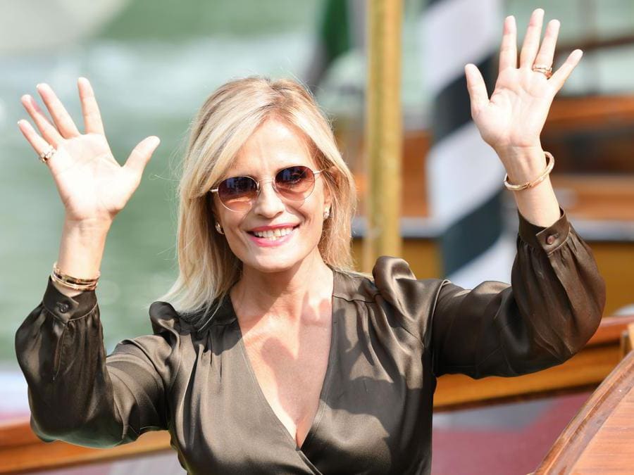 L’attrice Isabella Ferrari (Photo by Alberto PIZZOLI / AFP)