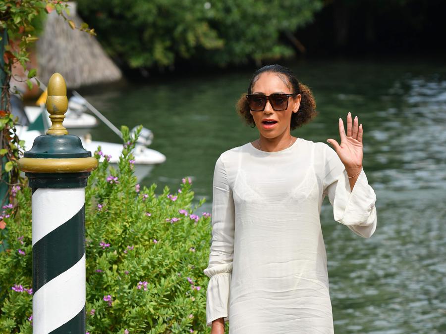 La cantante inglese Melanie Janine Brown, nota come Mel B (Photo by Alberto PIZZOLI / AFP)