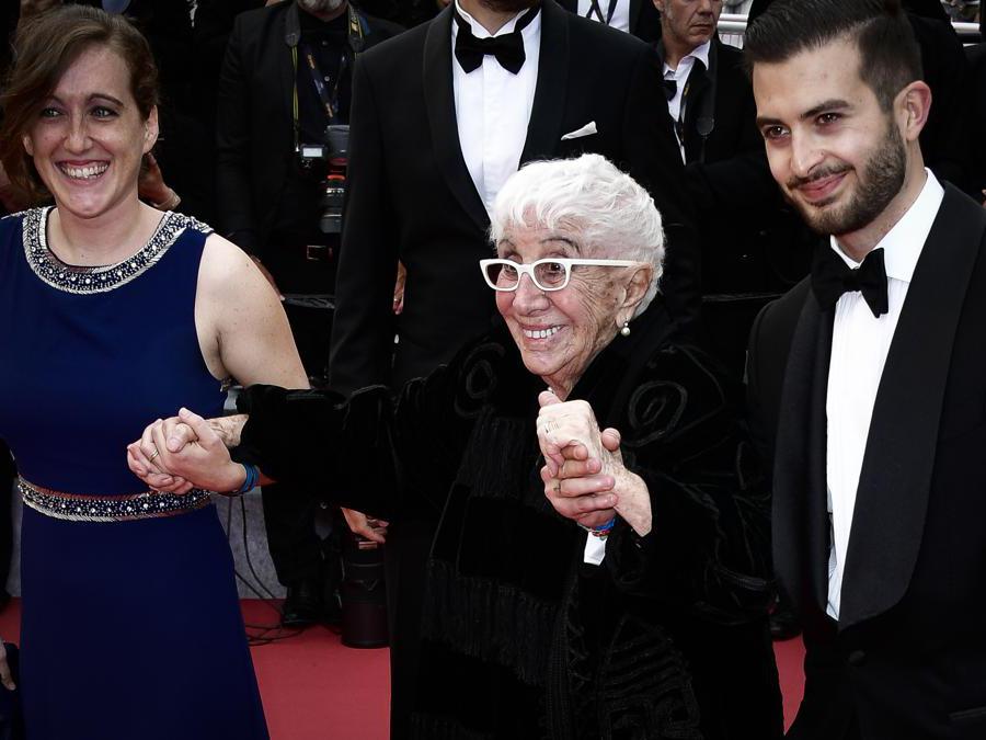 Red Carpet  Annual Cannes Film Festival nella foto: Lina Wertmuller (Ipp)