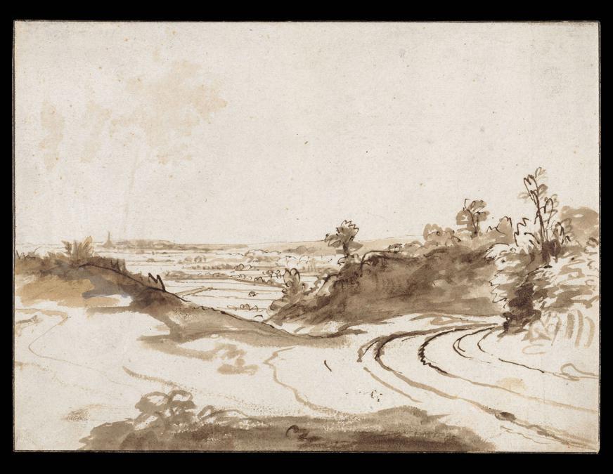Hilly Landscape. Nicolaes Maes, early 1650s. © Rijksmuseum Amsterdam