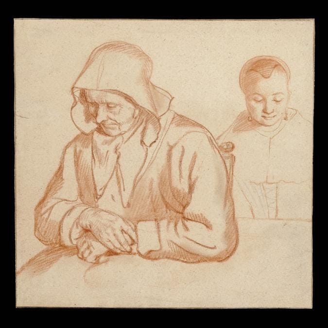 Study of an Old Woman and the Head of a Young Woman. Nicolaes Maes, about 1656. © Rijksmuseum Amsterdam