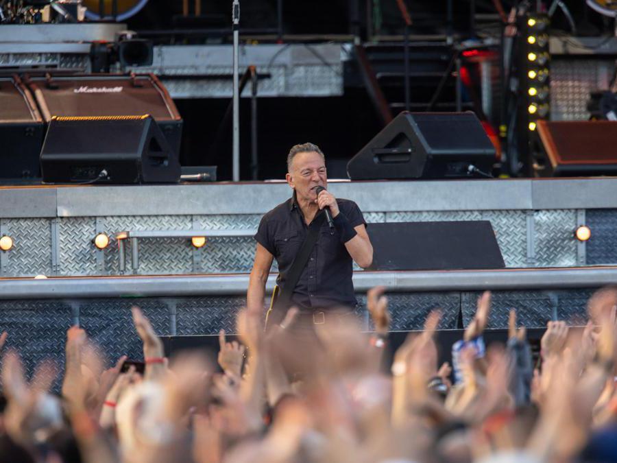 Bruce Springsteen  Ferrara,  ANSA/ FILIPPO RUBIN