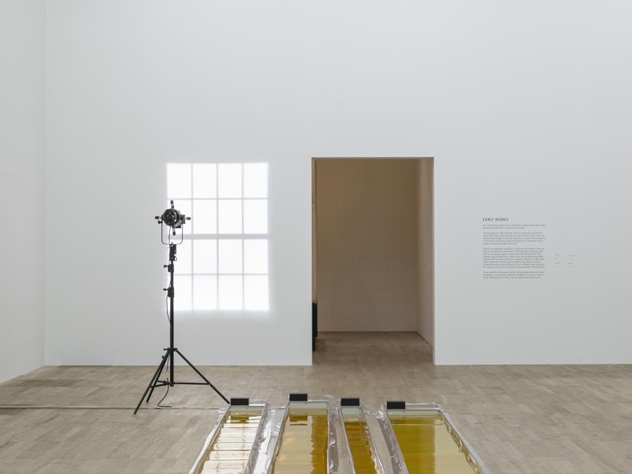 Olafur Eliasson «Wavemachines» 1995. Installazione presso la «Tate Modern, Londra» (Photo: Anders Sune Berg) 1995 Olafur Eliasson