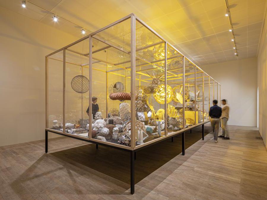 Olafur Eliasson in collaborazione con Einar Thorsteinn «Model room» 2003. Installazione presso la «Tate Modern, Londra» (Photo: Anders Sune Berg) 2019 Olafur Eliasson