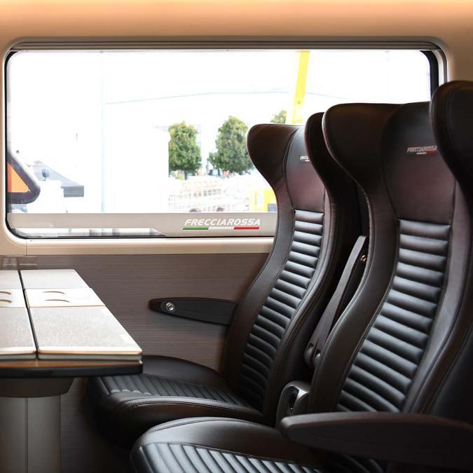 Gli interni del nuovo Frecciarossa