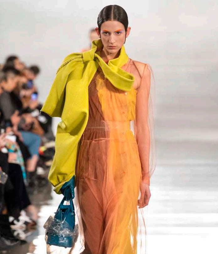 Maison Margiela, un look della Defilé co-ed collection.