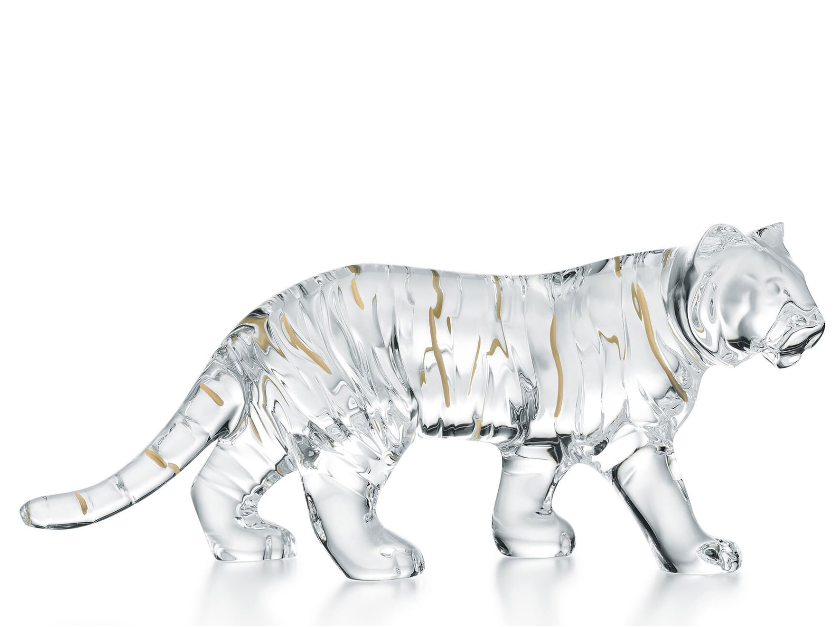 Baccarat. Scultura in cristallo per celebrare il capodanno cinese e l’anno della Tigre, creato da Allison Hawkes.